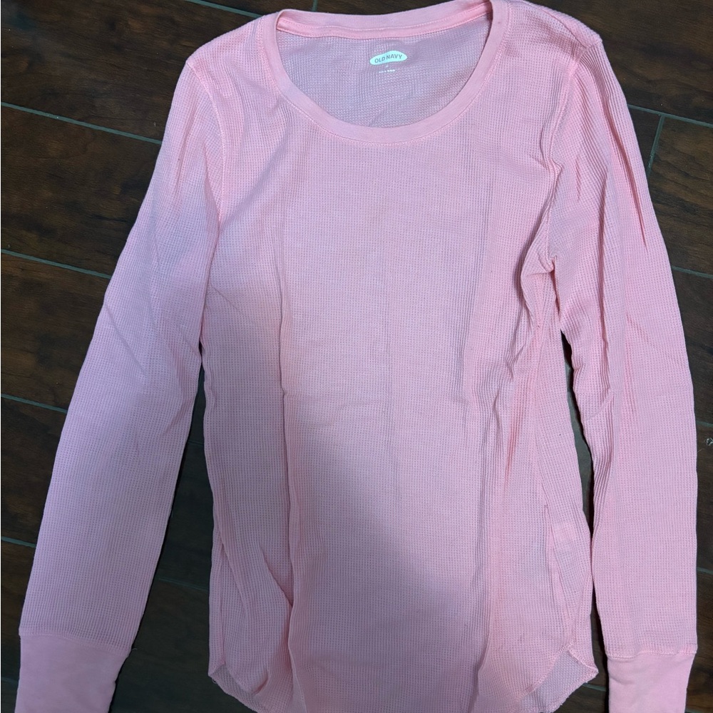 Old Navy Pink Women's Long Sleeve Top